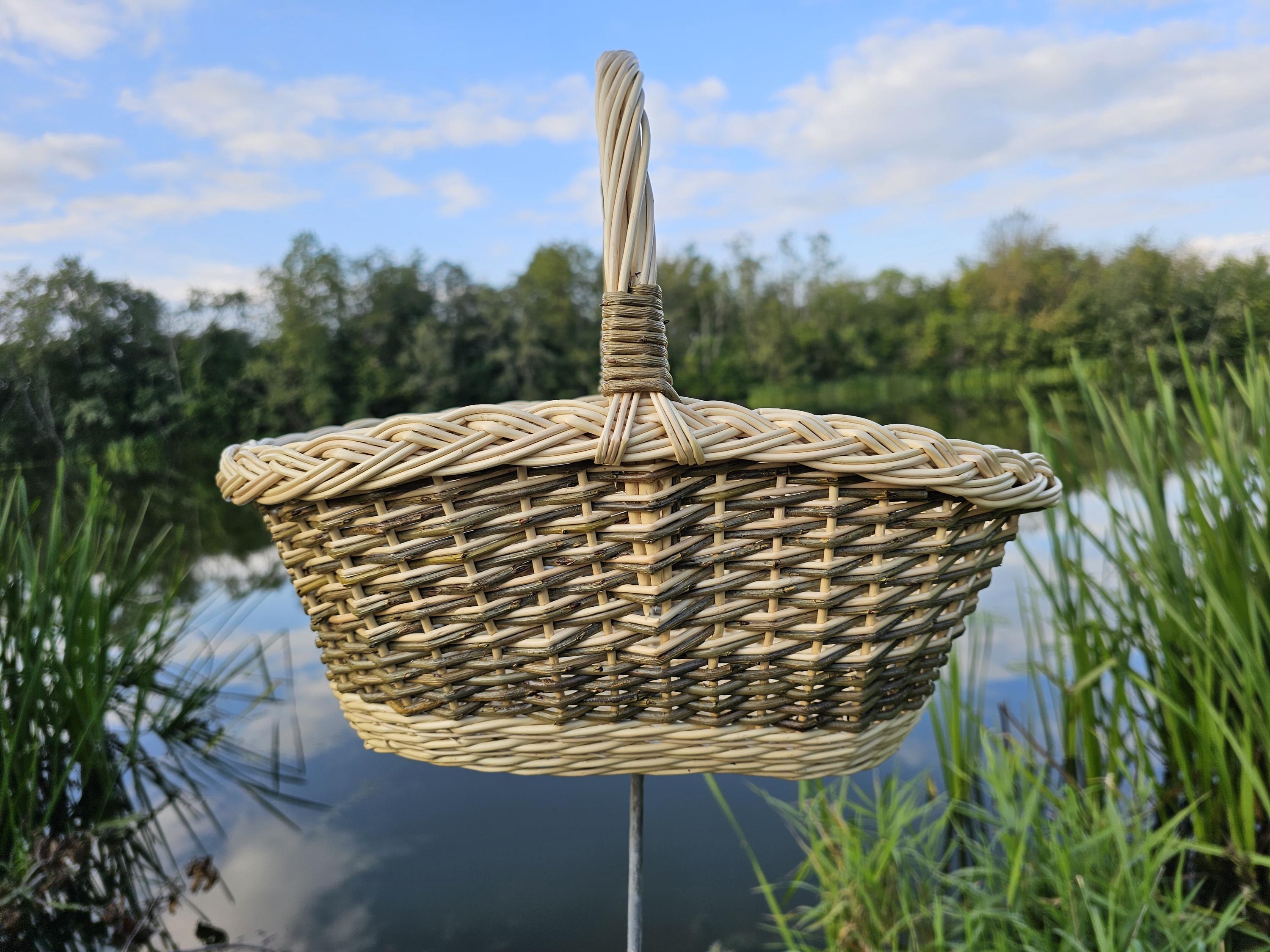 Wicker Kitchen Basket — wicker basket, view 2