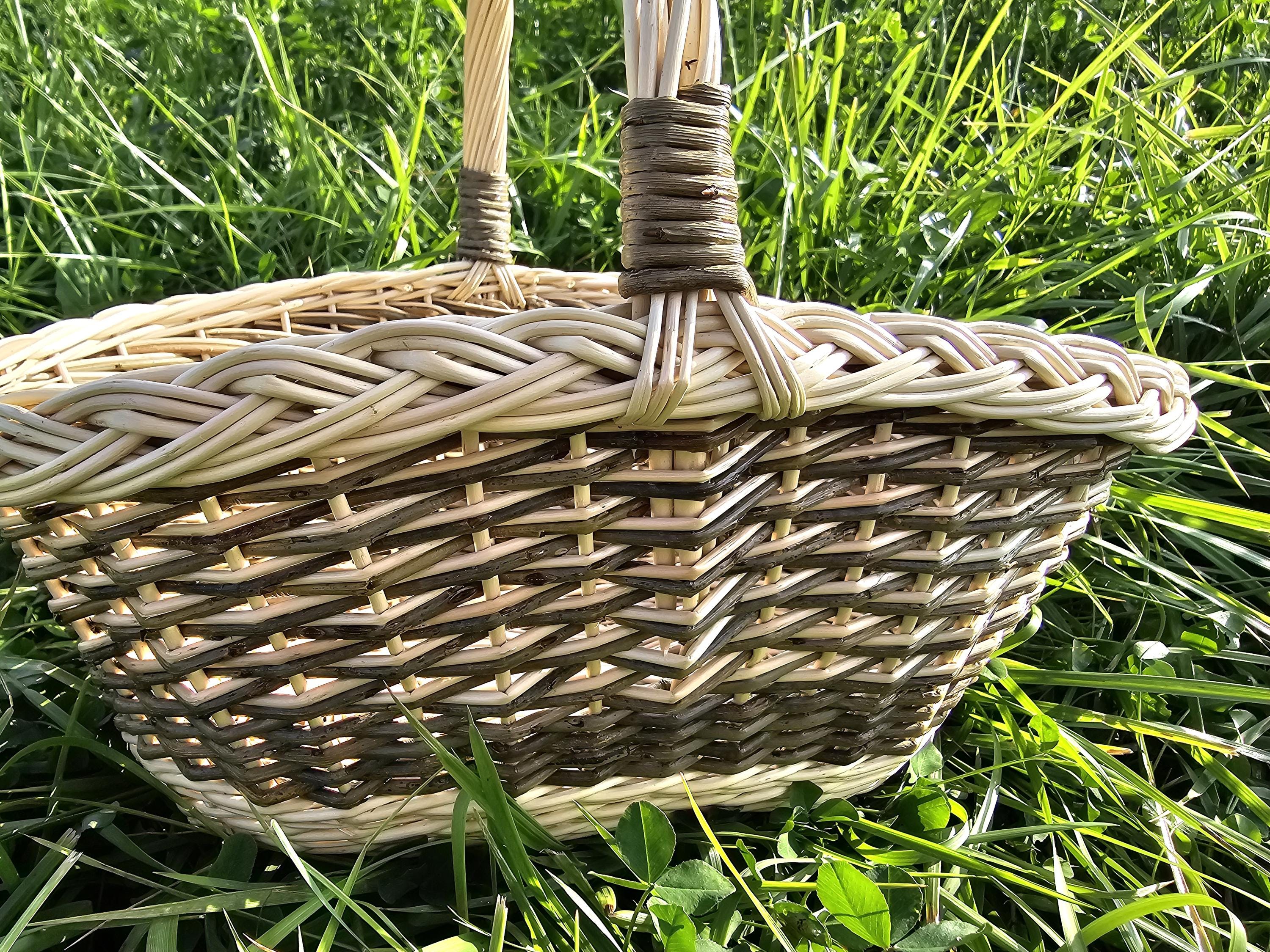Wicker Kitchen Basket — wicker basket, view 3