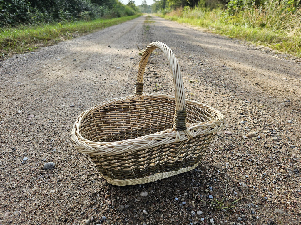 Wicker Kitchen Basket — wicker basket, view 6