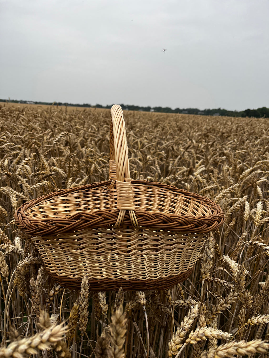 Wicker Kitchen Basket — wicker basket, view 16