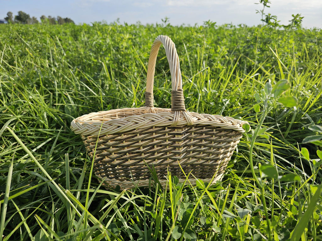 Wicker Kitchen Basket — wicker basket, view 19