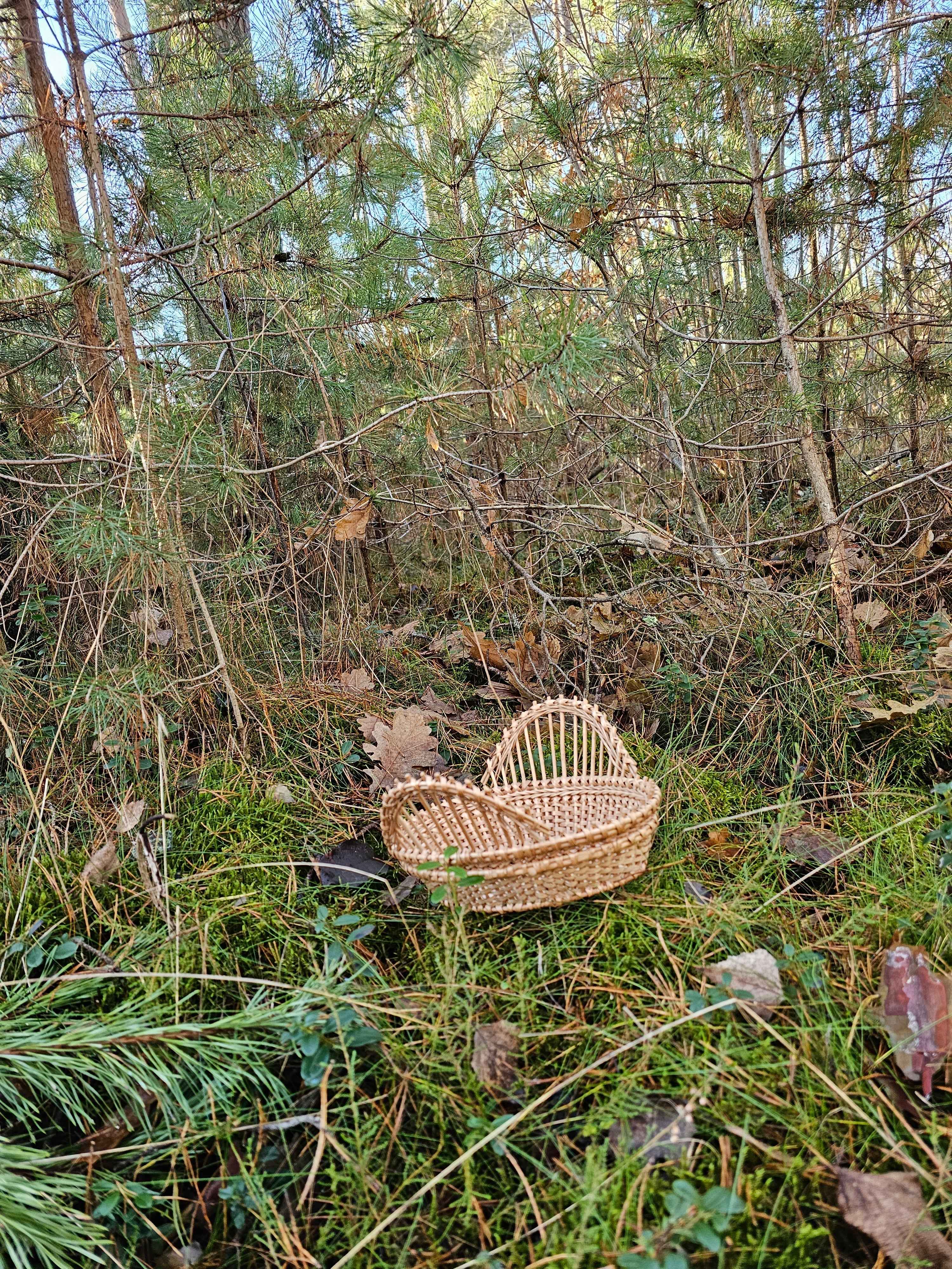 Decorative Wicker Tray — wicker tray, view 2