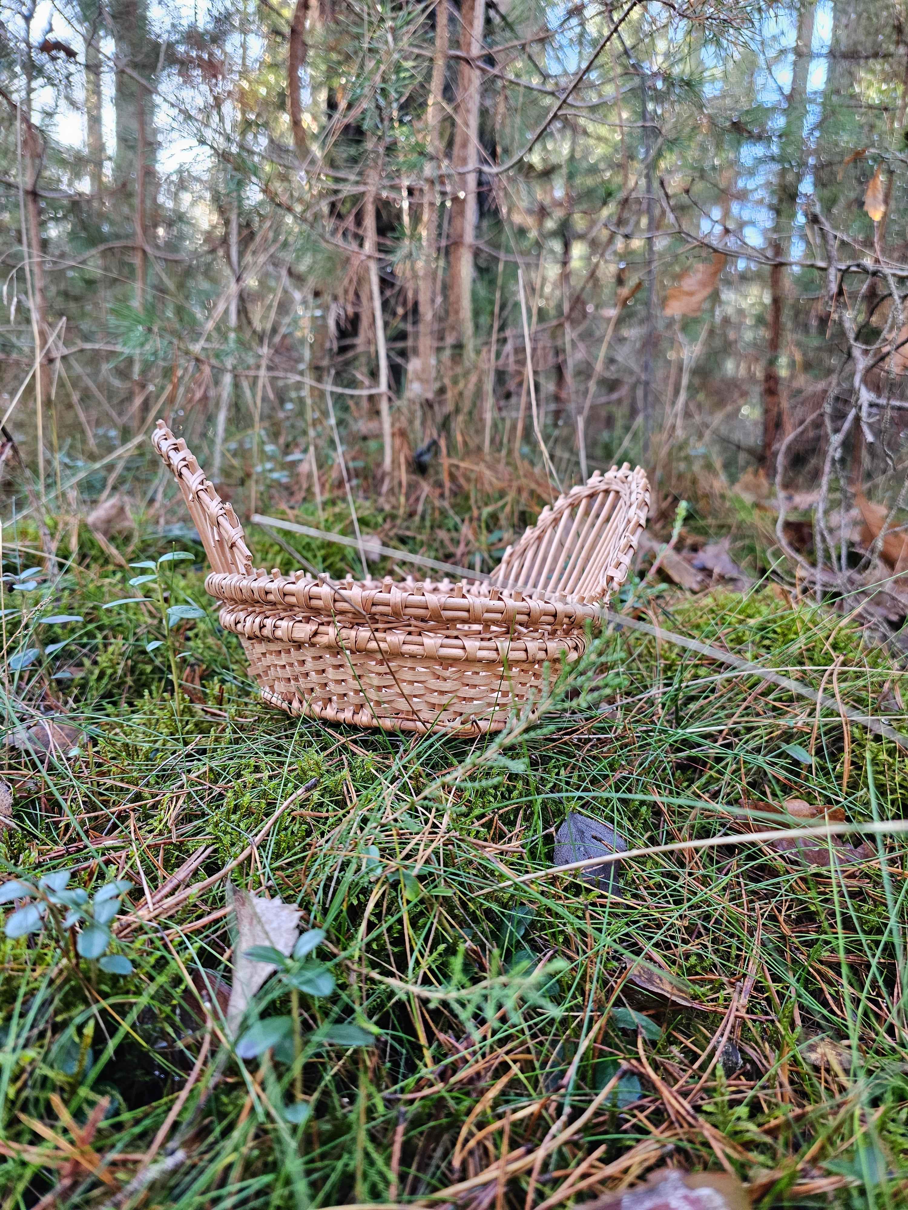 Decorative Wicker Tray — wicker tray, view 3