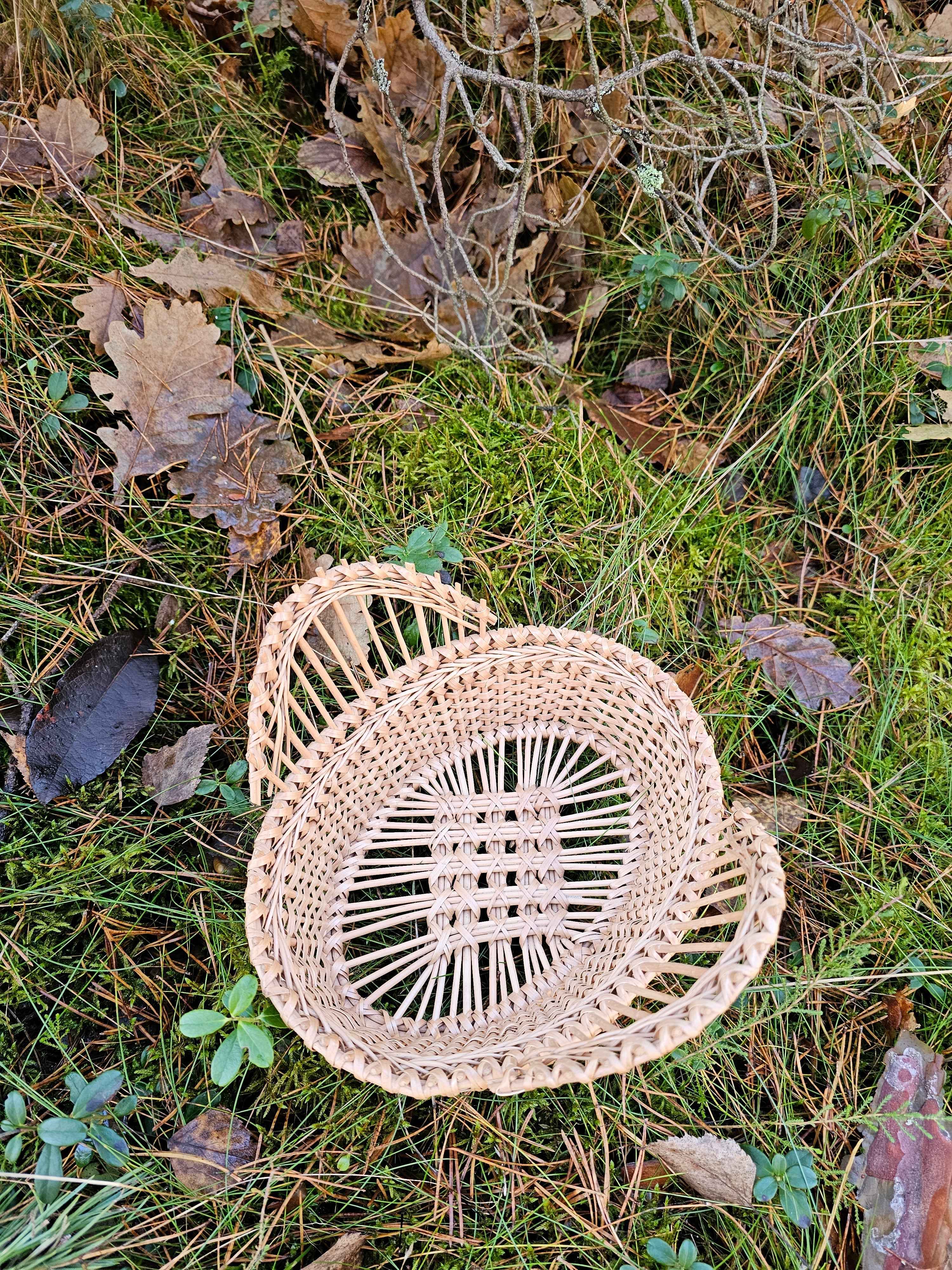 Decorative Wicker Tray — wicker tray, view 4